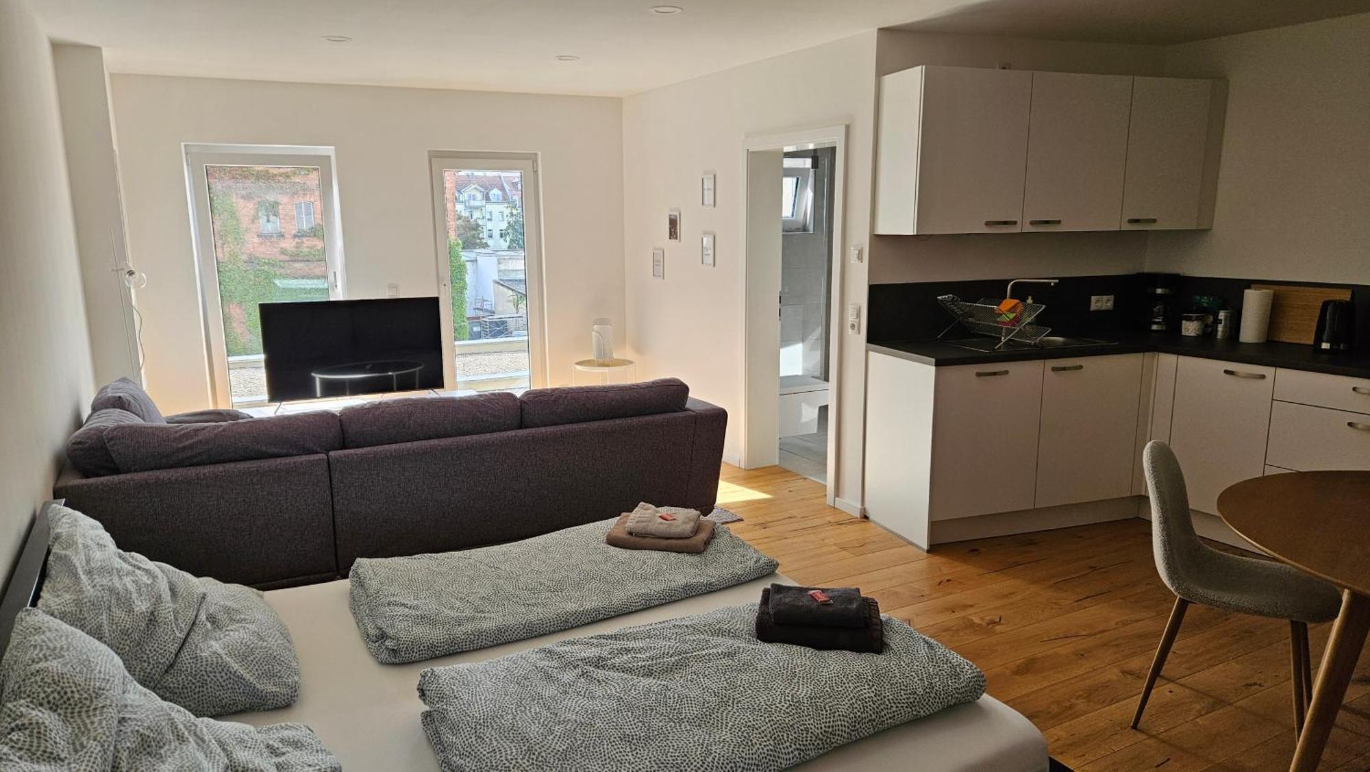 Apartment Ku28 Two Bamberg - Ruhig In Zentraler Lage Mit Parkplatz Εξωτερικό φωτογραφία